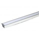 VT-7-41 40W LED LINEAR RECESSED LIGHT SAMSUNG CHIP 4000K 5YRS WTY SILVER BODY