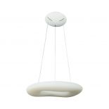 VT-7605 38W ROUND LED DESIGNER HANGING PENDANT COLOR CHANGING 600x2000 DIMMABLE WHITE