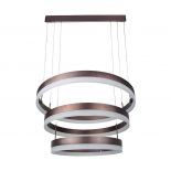 VT-82-3D 86W SOFT LIGHT CHANDELIER 3000K DIMMABLE COFFEE