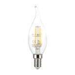 VT-1997 4W LED CANDLE FLAME FILAMENT BULB 3000K E14