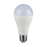 VT-2015 15W A65 LED PLASTIC BULB 4000K E27 200'D