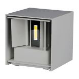 VT-759 5W WALL LAMP BRIDGELUX CHIP 4000K GREY SQUARE