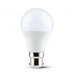 VT-2069 8.5W A60 LED PLASTIC BULB 3000K B22 3PCS/PACK