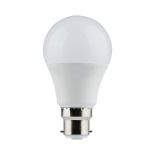 VT-259D 9W A60 PLASTIC BULB SAMSUNG CHIP 3000K B22 DIMMABLE