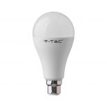 VT-281 15W A65 PLASTIC BULB SAMSUNG CHIP 3000K B22