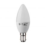 VT-299 4.5W PLASTIC CANDLE BULB SAMSUNG CHIP 3000K B15