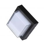 VT-831 7W LED WALL LIGHT 3000K BLACK SQUARE