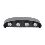 VT-848 7W LED WALL LIGHT 3000K SAND BLACK