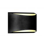 VT-815 9W WALL LAMP BRIDGELUX CHIP 4000K IP54 BLACK BODY