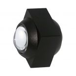 VT-2503 2W LED COB WALL LIGHT UP AND DOWN 4000K BLACK BODY