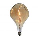 VT-2269 4W A165S SPIRAL FILAMENT BULB 2700K AMBER GLASS