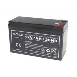 VT-7-12 7AH LEAD ACID BATTERY T2 151x65x100mm