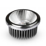 VT-1121 20W Reflektor AR111 / Barwa:3000K / Kat 40' / Srebrny