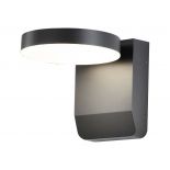 VT-11020 17W LED WALL LIGHT 3000K BLACK BODY ROUND IP65