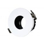 VT-873 GU10 FITTING ROUND-WHITE+BLACK