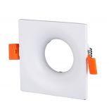 VT-876 GU10 FITTING SQUARE-WHITE