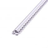VT-8103 MOUNTING KIT WITH DIFFUSER FOR LED STRIP 2000MM SILVER