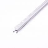 VT-8104 MOUNTING KIT WITH DIFFUSER FOR LED STRIP RECESSED 2000x45.4x25.14MM SILVER