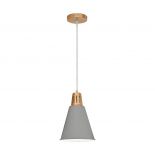 VT-7520 PENDANT LAMP-RED COPPER+SAND GREY-E27