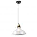 VT-7210 E27 GLASS PENDANT LIGHT-TRANSPARENT