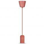 VT-7668 E27 CONCRETE PENDANT LIGHT-RED