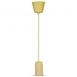 VT-7668 E27 CONCRETE PENDANT LIGHT-YELLOW