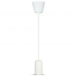 VT-7668 E27 CONCRETE PENDANT LIGHT-WHITE