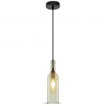 VT-7558 BOTTLE PENDANT LIGHT-E14 HOLDER-TRANSPARENT