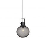 VT-7332 BLACK METAL GLOBE MESH PENDANT LAMP D:300-E27