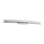 VT-7019 18W DESIGNER BEND GLASS WALL FIXTURE-CHROME 4000K D:985MM