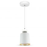 VT-7333 7W LED PENDANT LIGHT(ACRYLIC) -WHITE LAMPSHADE 4000K