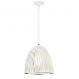 VT-7255 CONE PRISM WHITE PENDANT LIGHT(E27) D:250*270MM