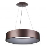 VT-25-1D 20W LED SURFACE SMOOTH PENDANT LIGHT 3000K-COFFEE COLOR,DIMMABLE