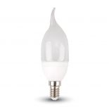 VT-1818TP 4W CANDLE BULB WITH TWIST 4000K E14