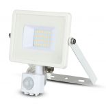 VT-20-S 20W SMD PIR SENSOR FLOODLIGHT SAMSUNG CHIP 4000K WHITE BODY