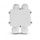 VT-871 WHITE 4 PIN WATER PROOF TERMINAL BLOCK -CABLE DIAMETER(8-12mm),IP68