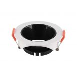 VT-931 GU10 FITTING ROUND WHITE FRAME+BLACK REFLECTOR