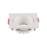 VT-932 GU10 FITTING SQUARE WHITE FRAME+WHITE REFLECTOR