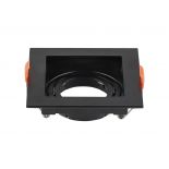 VT-933 GU10 FITTING SQUARE BLACK