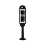 VT-945 5W LED SOLAR BOLLARD LIGHT 3000K WHITE+BLACK BODY
