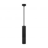 VT-976 1xGU10 HANGING PENDANT BLACK D:60x300MM