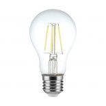 VT-2504 4W A60 FILAMENT BULB CLEAR COVER 3 STEP POWER DIMMING 3000K E27