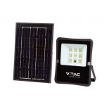 VT-55100 100W LED SOLAR FLOODLIGHT 3000K WARM WHITE