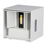 VT-759 6W LED UP-DOWN WALL LIGHT WITH BRIDGELUX CHIP 4000K WHITE-SQUARE