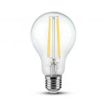 VT-2133 12.5W A70 LED FILAMENT BULB-CLEAR GLASS WITH 6400K E27