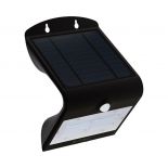 VT-768 3W LED SOLAR WALL LIGHT 4000K+3000K-BLACK BODY