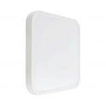 VT-8618 18W LED DOME LIGHT 6500K SQUARE WHITE FRAME IP44