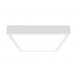 VT-8624 24W LED DOME LIGHT 4000K SQUARE WHITE FRAME IP44
