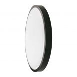 VT-8618 18W LED DOME LIGHT 4000K ROUND BLACK FRAME IP44