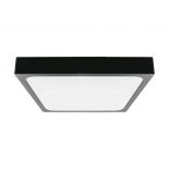 VT-8618 18W LED DOME LIGHT 3000K SQUARE BLACK FRAME IP44